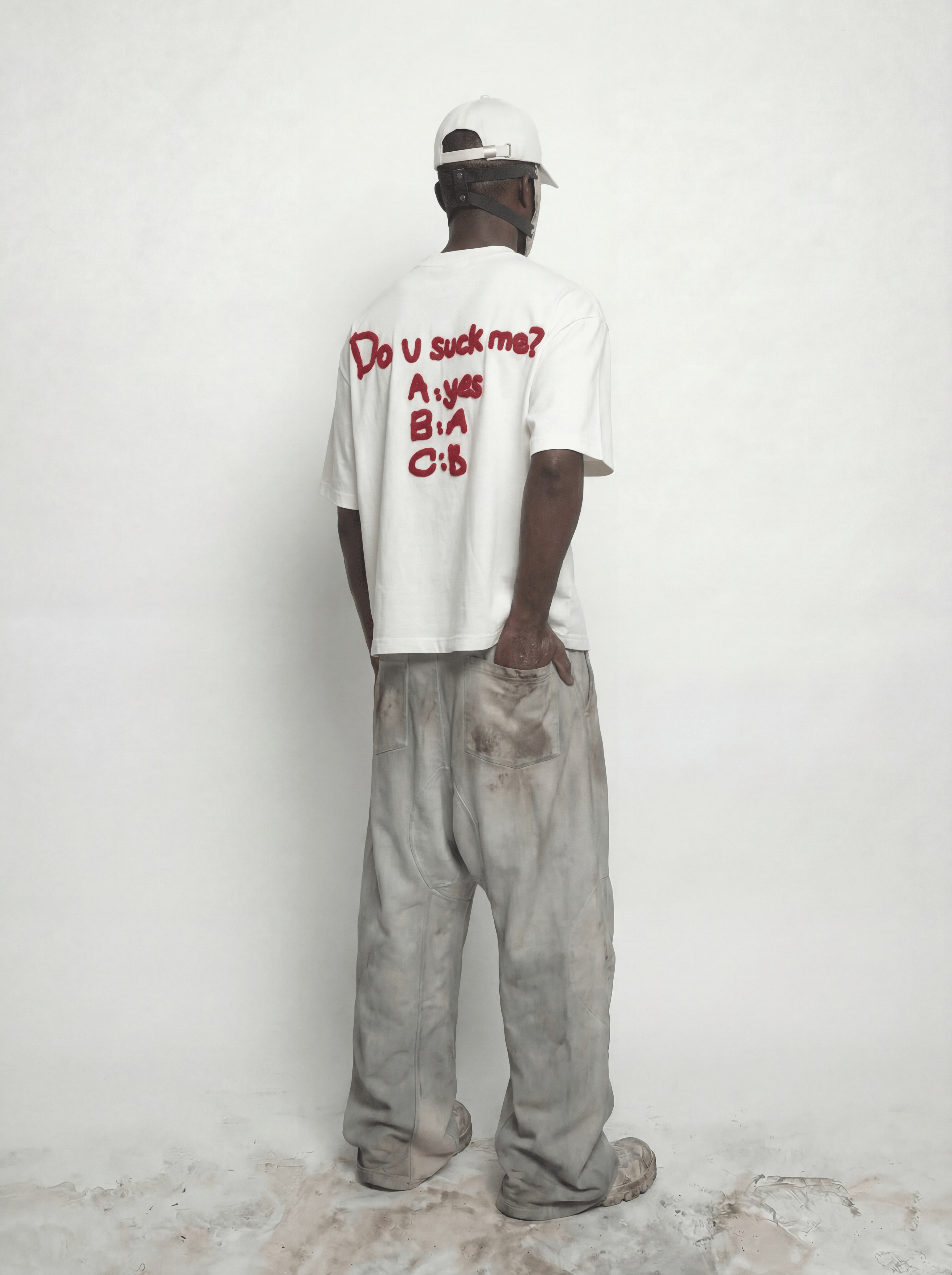 DO U SUCK ME CHENILLE T-SHIRT