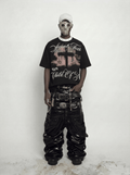 CHILD OF GOD STUDDED COLLAR T-SHIRT