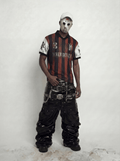 NEVER DEVIATE STRIPED JERSEY SHIRT