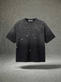 GRADIENT STARRY RHINESTONE T-SHIRT