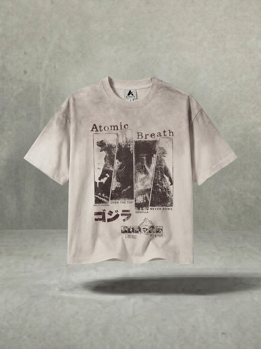 ATOMIC BREATH GODZILLA T-SHIRT