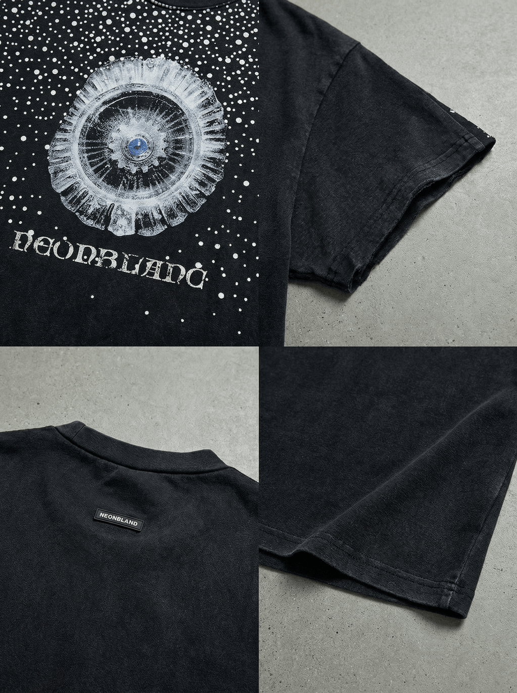 STARRY EYE RHINESTONE T-SHIRT
