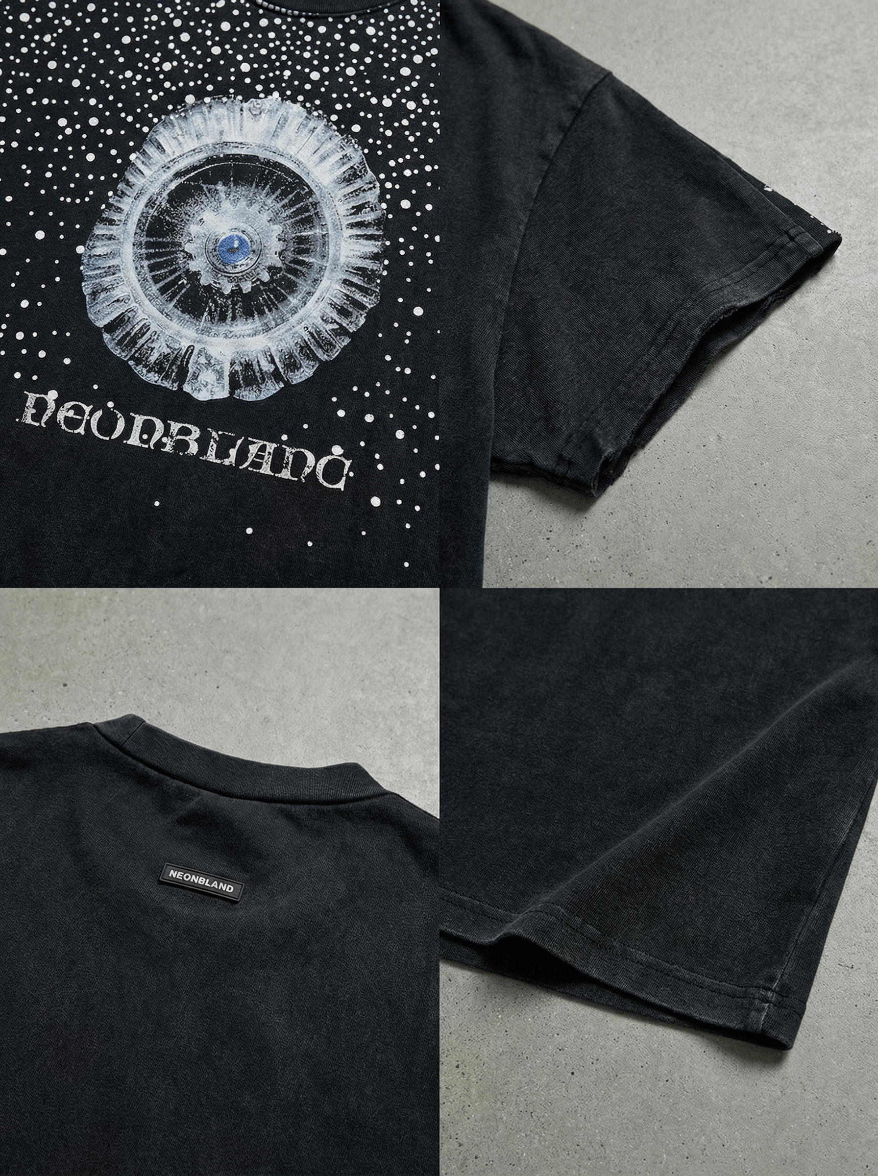 STARRY EYE RHINESTONE T-SHIRT