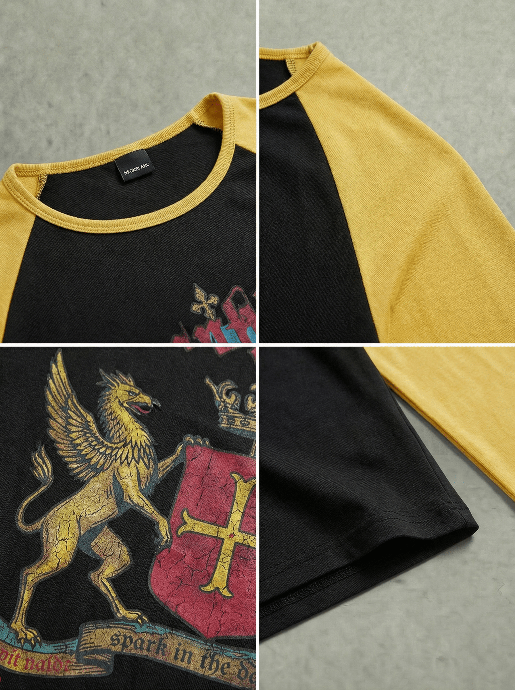 HERALDRY CREST RAGLAN LONGSLEEVE