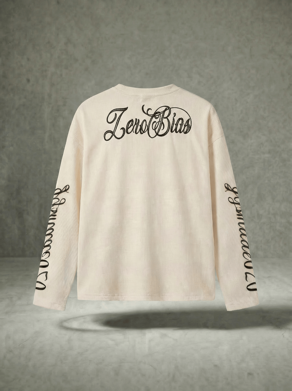 FASHION KILLA WAFFLE KNIT LONGSLEEVE