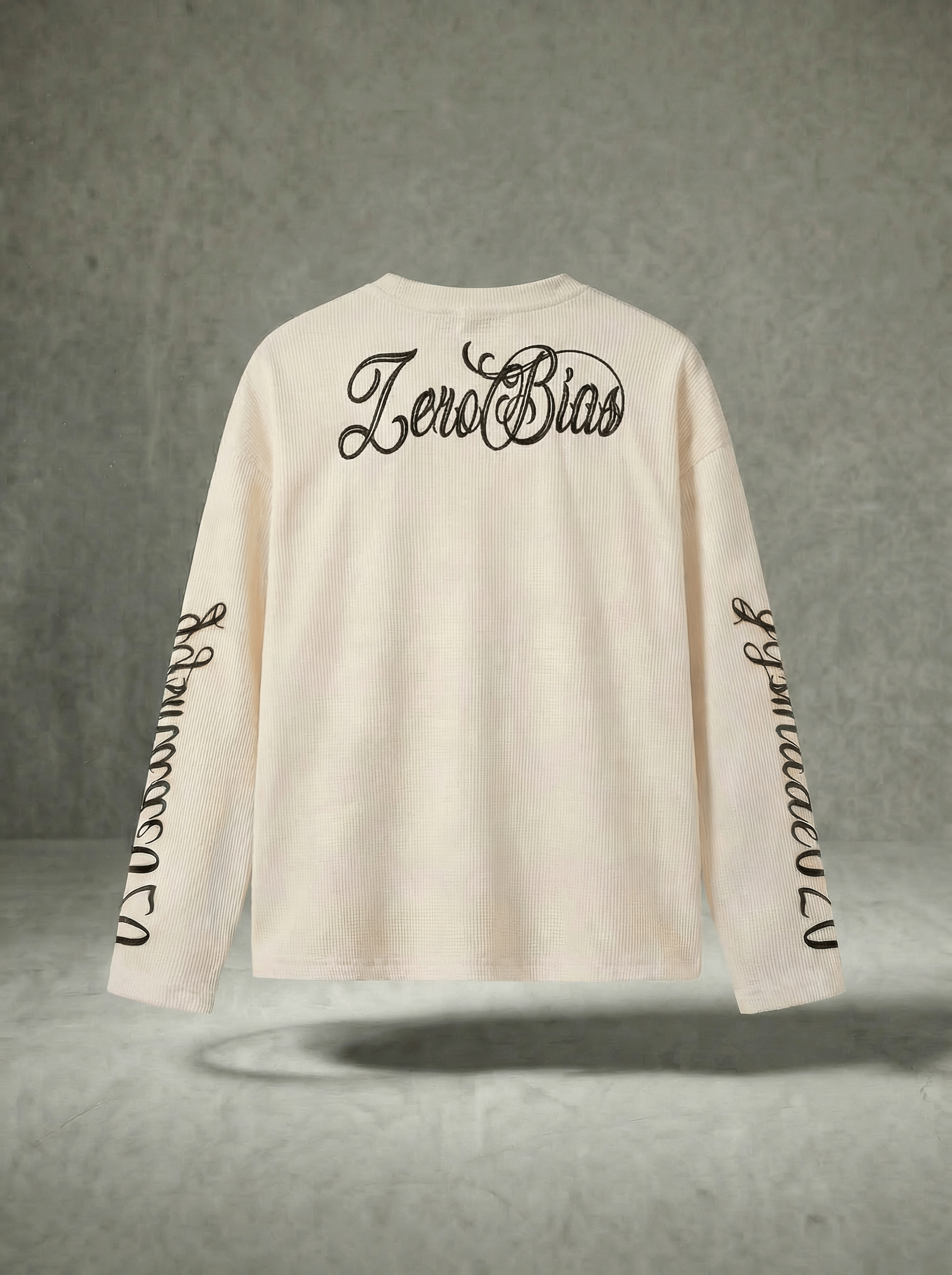 FASHION KILLA WAFFLE KNIT LONGSLEEVE