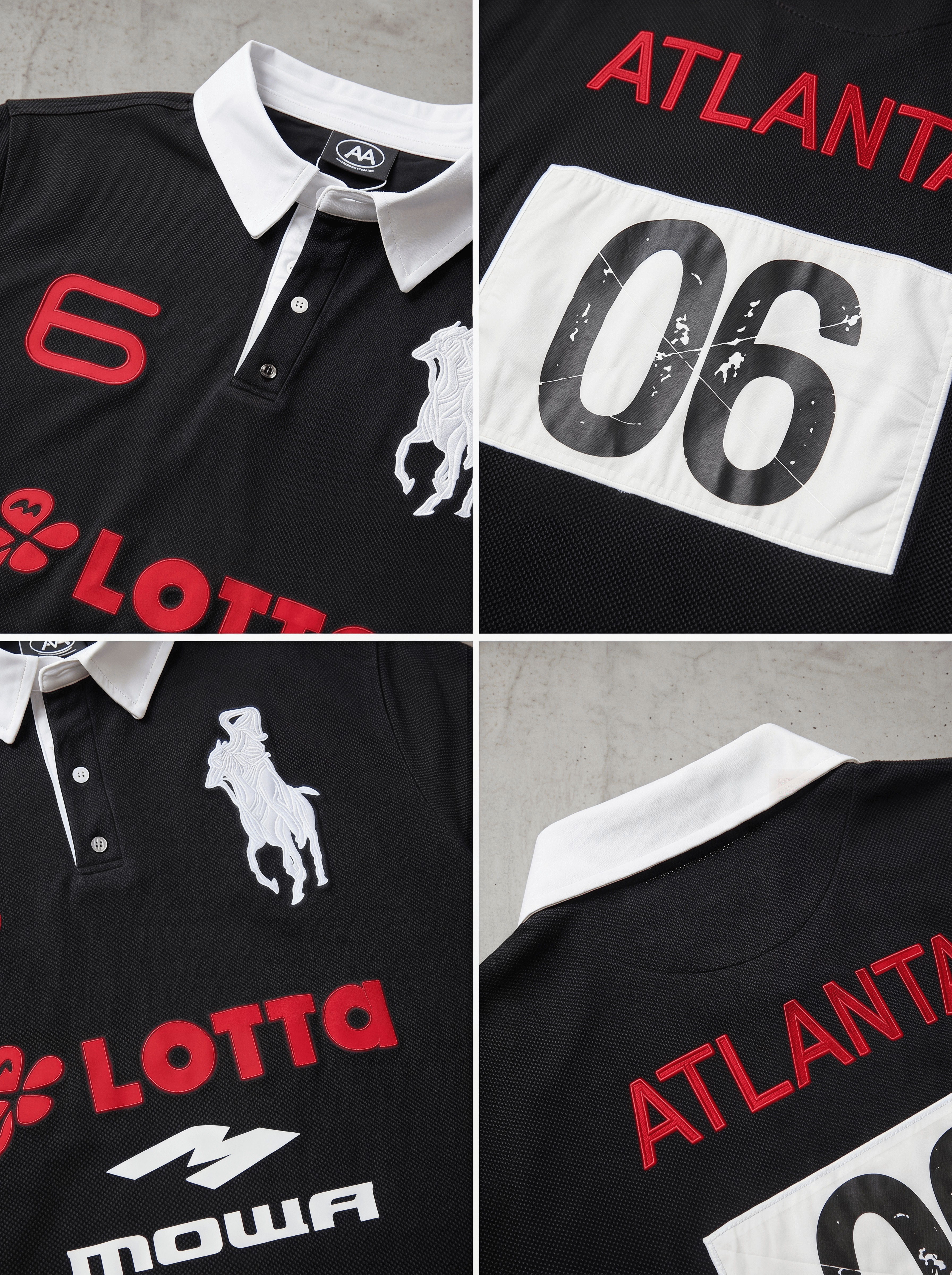 ATLANTA 06 VINTAGE RACING PIQUE POLO