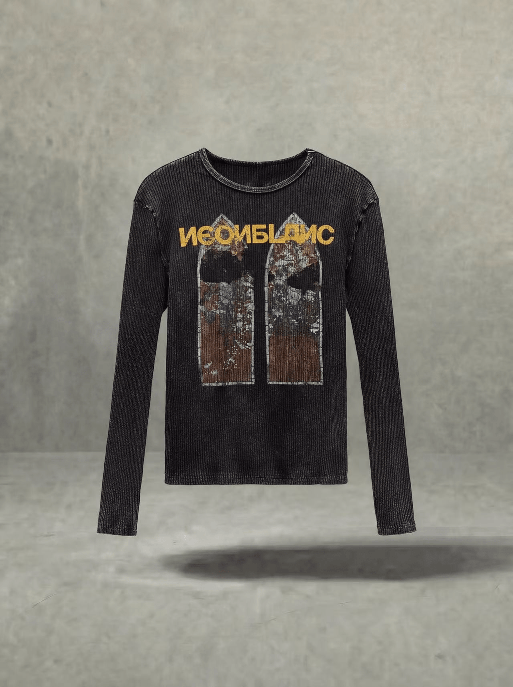 RUSTED ARCH WASHED LONGSLEEVE