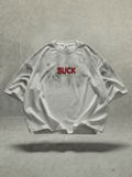 DO U SUCK ME CHENILLE T-SHIRT