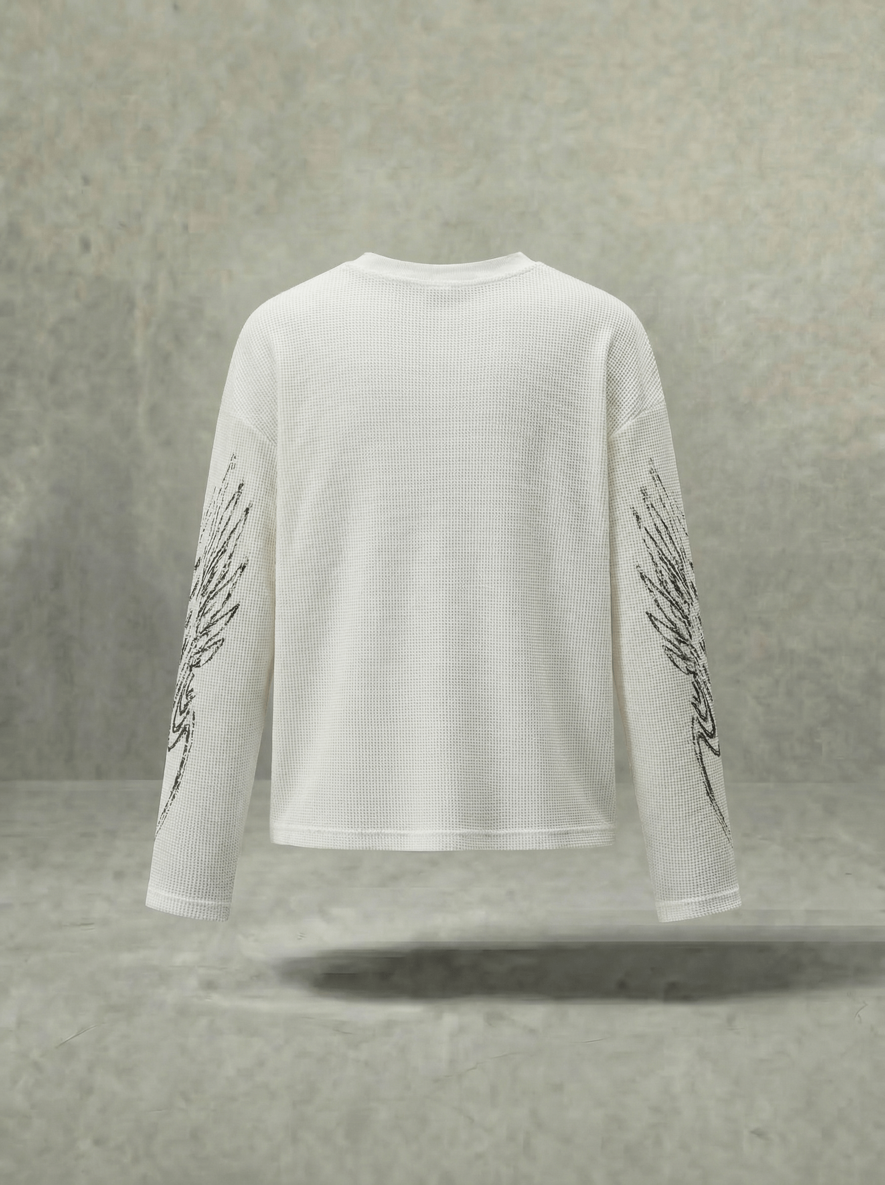 BULLET BELT WAFFLE LONGSLEEVE