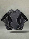 DARK WAVE PATCHWORK T-SHIRT