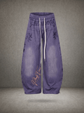 CREST EMBROIDERY SWEATPANTS