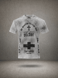GOTHIC FADE WAFFLE T-SHIRT