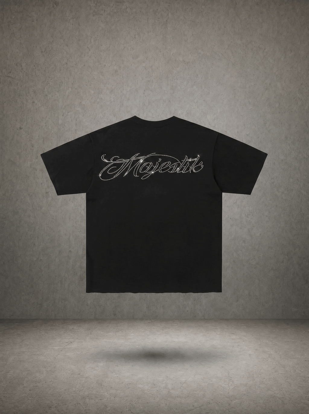 DJ SKELETON RHINESTONE T-SHIRT