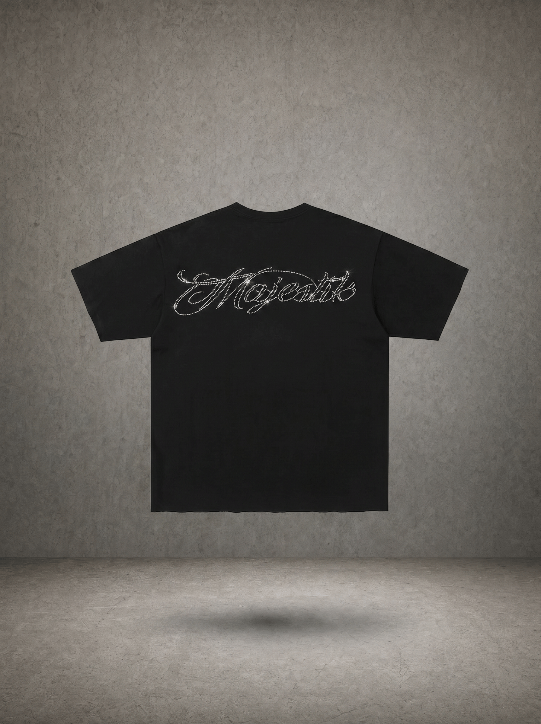 DJ SKELETON RHINESTONE T-SHIRT