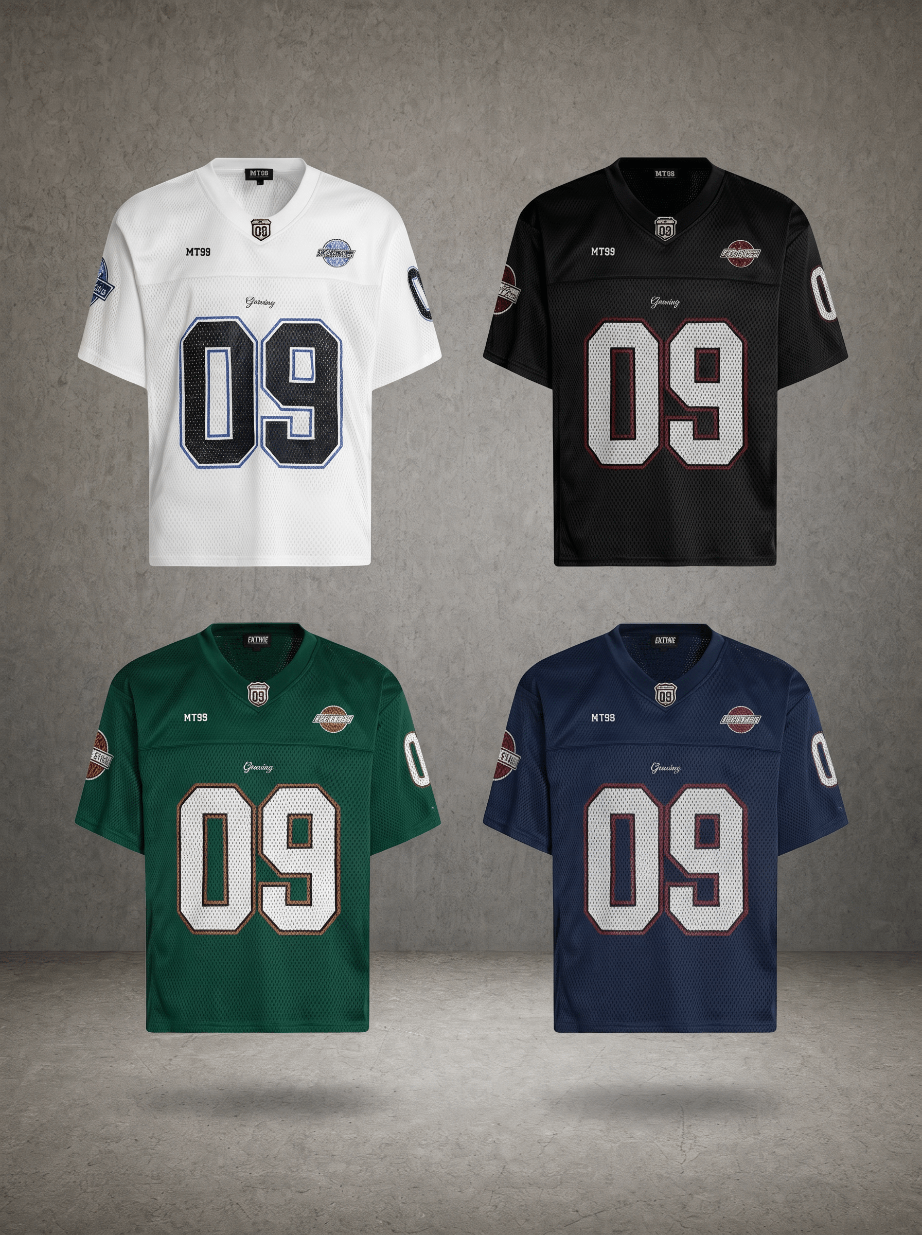 09 MESH FOOTBALL JERSEY
