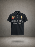 HUSTLE SKTP CLASSIC CREW POLO SHIRT