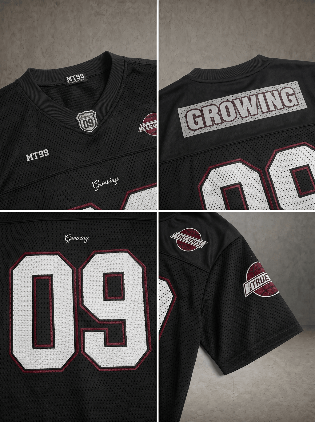 09 MESH FOOTBALL JERSEY