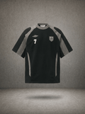 MESH PANEL RETRO FOOTBALL T-SHIRT