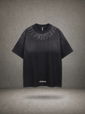 GRADIENT GOTHIC TEXT T-SHIRT