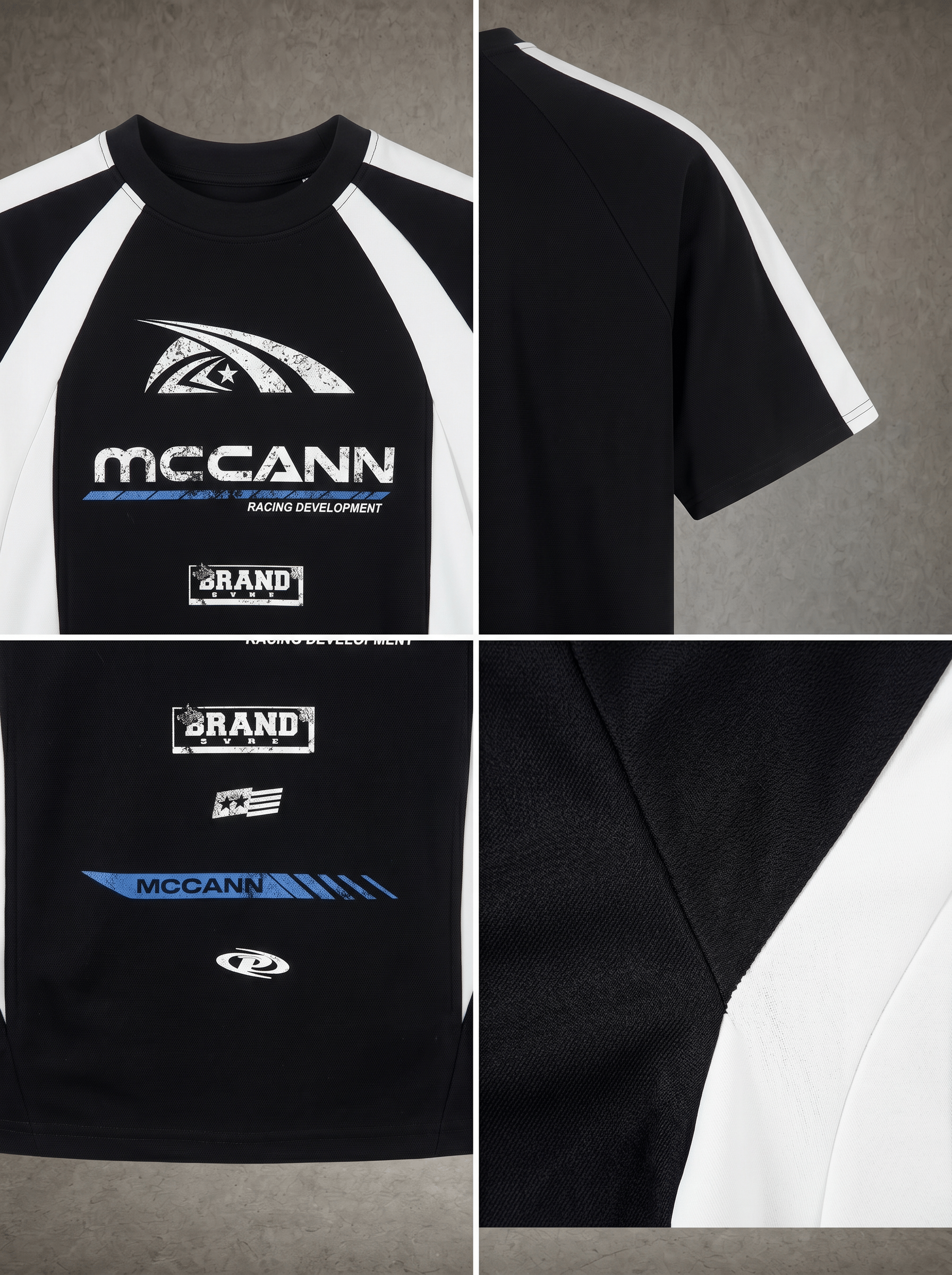 PIT CREW RACING PANEL SPORT TEE