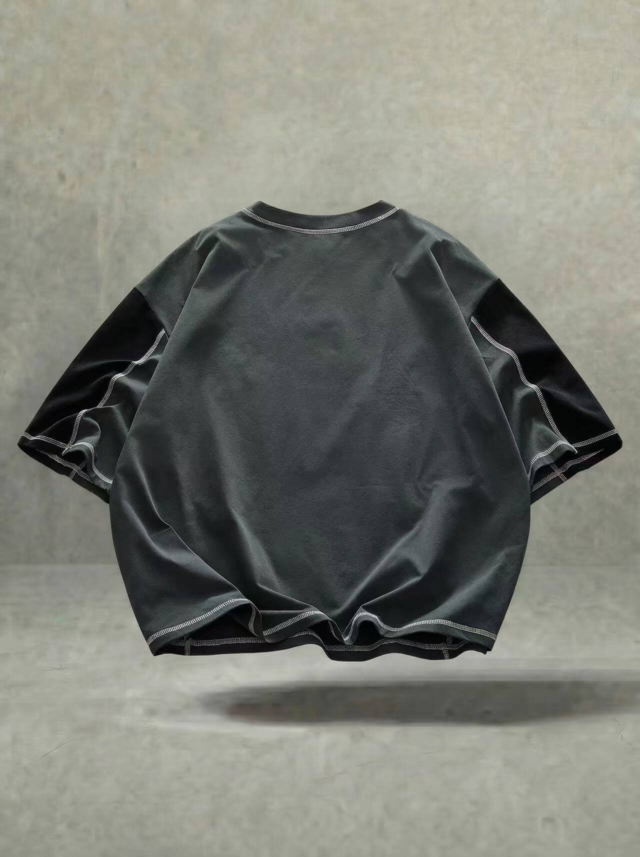 DARK WAVE PATCHWORK T-SHIRT