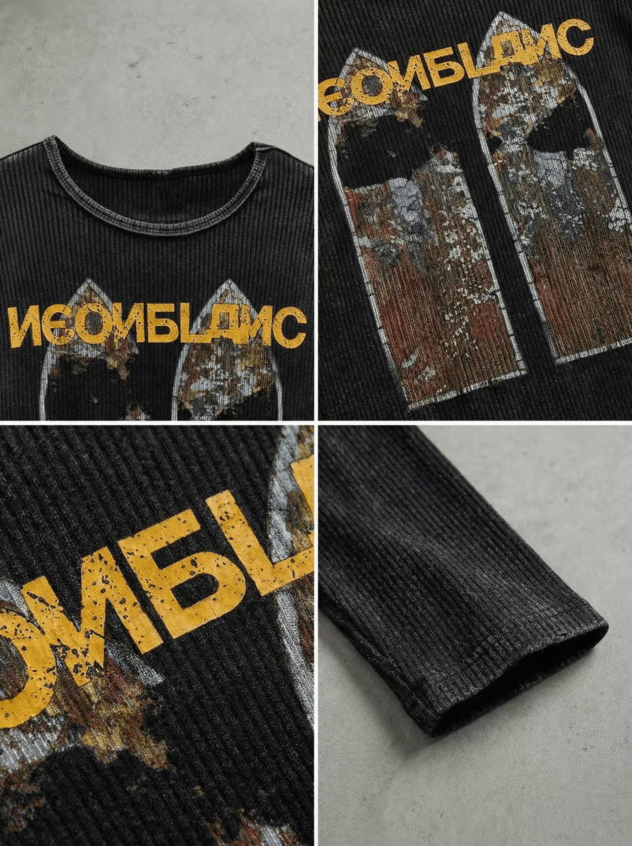 RUSTED ARCH WASHED LONGSLEEVE
