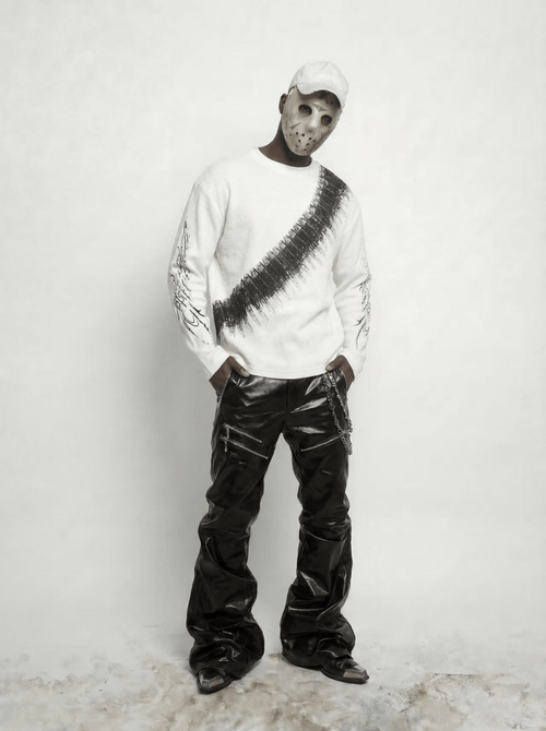 BULLET BELT WAFFLE LONGSLEEVE